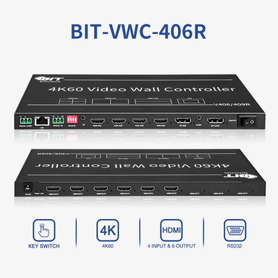 Controller per Video Wall con Commutazione Semplice, Compatibilità HDMI e Telecomando