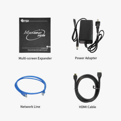Controller Video Wall Multi-Schermo 4K Avanzato Espansore HDMI/DP e Processore Audio per l'Elaborazione di Schermi Multipli