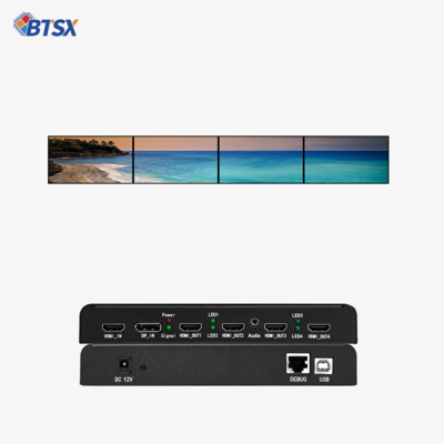 Controller Video Wall Multi-Schermo 4K Espansore HDMI/DP per Schermi Multipli ed Elaborazione Audio