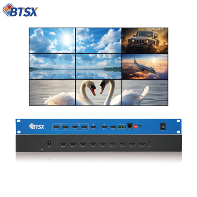 1X2 2X2 1X3 3X3 Hdmi 4K Video Processor Controller video a parete con commutazione senza soluzione di continuità