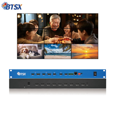 1X2 2X2 1X3 3X3 Hdmi 4K Video Processor Controller video a parete con commutazione senza soluzione di continuità