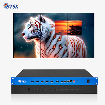 4K60 POP PIP 3x3 3x4 3x5 3x6 HDMI Video Wall Processor Scambio senza interruzioni