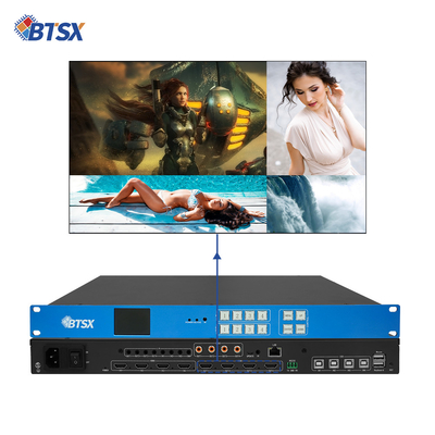 Supporto UHD Splicing 4k60 4x4 HDMI Matrix Switch con tecnologia blu senza soluzione di continuità Matrix 4x1 1x4 1x3 2x2