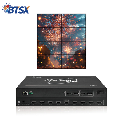 BIT-MSE-209Pro Multi-Screen Video Wall Controller Soluzione di visualizzazione senza soluzione di continuità di livello industriale per l'integrazione AV professionale