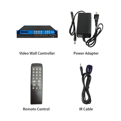 BIT-Ma-U1-MC0808 8x8 4K60 HDMI Matrix Switcher con controllo IR di estrazione audio