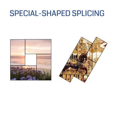 Bitvisus 8K60 PIP Edge Effects Point to Point Splicing Irregular LCD LED Video Processor