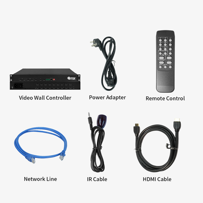 Processore video 4K POP PIP Roaming con ingresso HDMI 2.0x4 e audio in uscita