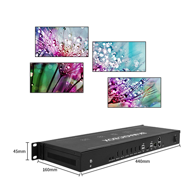 PIP Point To Point Art Video Wall LCD LED Video Wall Processor Con controllo PC