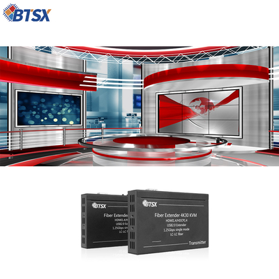 4K HDMI Fiber Extender bidirezionale RS232 HDMI1.4 Protocollo di interfaccia Aggiorna i tuoi sensori industriali con ampio range di temperatura