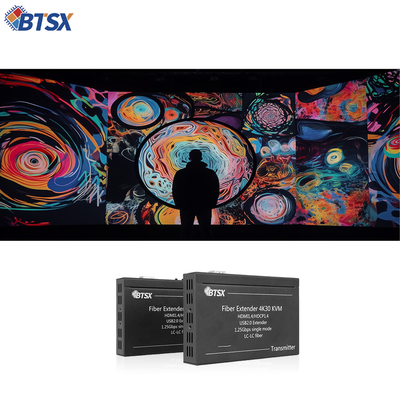 4K HDMI Fiber Extender bidirezionale RS232 HDMI1.4 Protocollo di interfaccia Aggiorna i tuoi sensori industriali con ampio range di temperatura