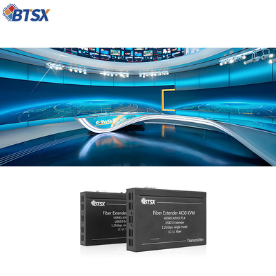 4K HDMI Fiber Extender bidirezionale RS232 HDMI1.4 Protocollo di interfaccia Aggiorna i tuoi sensori industriali con ampio range di temperatura