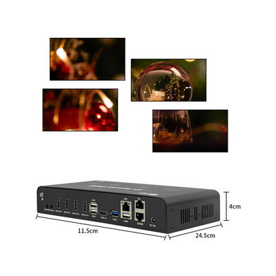 Processore audio-visivo a risoluzione 4K 2x2 Hdmi Video Wall Controller HDMI 2.0x1