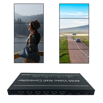 Bitvisus 3X3 2X3 4K Video Switcher PIP POP HDMI TV Sala riunioni Sala conferenze Video Wall Processor Controller BIT-VWC-409R