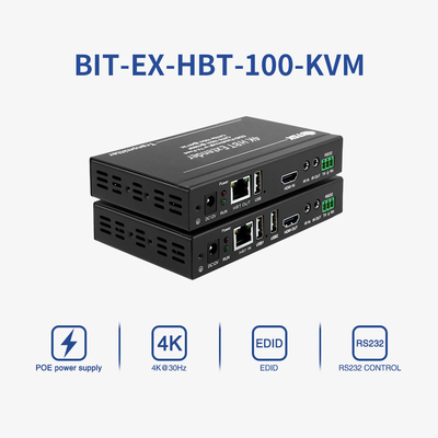 RS232 4K HDBT HDMI Extender Over CAT6 100m Video Trasmettitore E Ricevitore