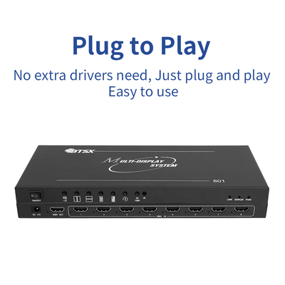 8 Input1 Output 8x1 HDMI Multi Viewer 3840x2160@30Hz con telecomando IR