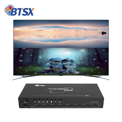 8 Input1 Output 8x1 HDMI Multi Viewer 3840x2160@30Hz con telecomando IR