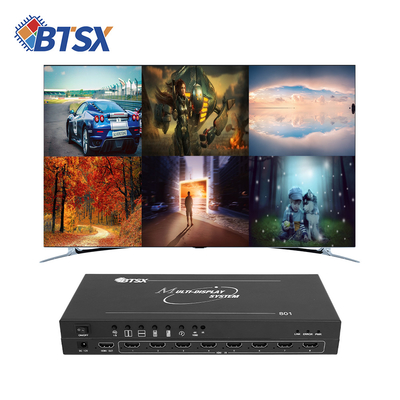 8 Input1 Output 8x1 HDMI Multi Viewer 3840x2160@30Hz con telecomando IR