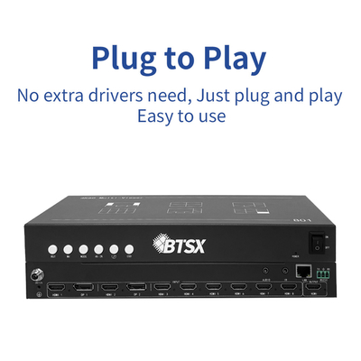 1X HDMI 2.0 Output Interface Multi-Screen Video Processor per parete LED 360 mm × 215 mm × 70 mm Dimensione del pacchetto