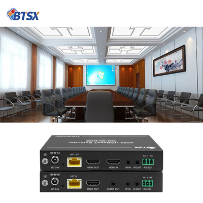 Trasmettitore e ricevitore di rete Ethernet RJ45 Bitivisus 150m 120m CAT5E CAT6 4k60 HDMI Video Transmitter Extender