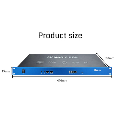 Bitvisus Creative Splicing 8K60 PIP Cropping Zoom Point to Point LCD LED Video Processore murale