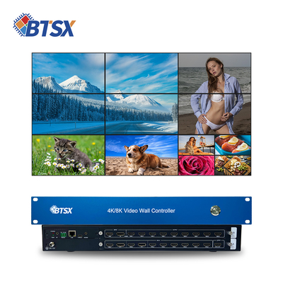 Controller per videowall 4K con funzionamento 24/7 Affidabilità di livello industriale e commutazione senza interruzioni con chipset a 28 nm
