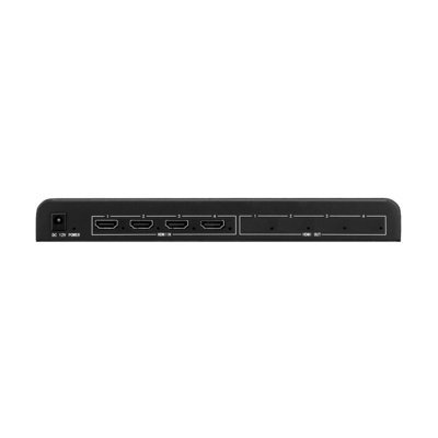 Bitvisus 4x1 HDMI Security Conference Monitoring Solution 4 in 1 Out 4K60 Multiple Views Multi-Viewer Adapter Switch