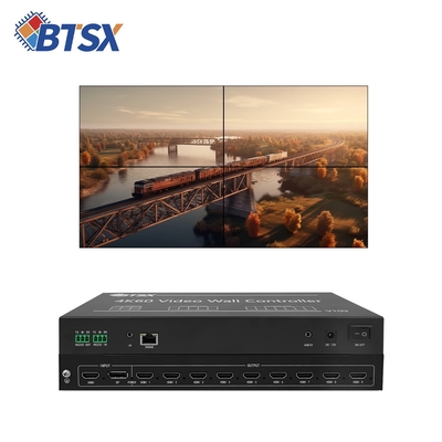 Bitvisus Video Wall Controller - Supporta configurazioni 3x3, 2x4, 5*1 7*1, senza latenza, senza allungamento BIT-VWC-109