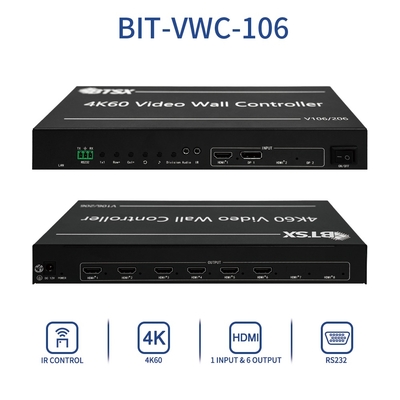 Bitvisus Professional Video Splicing Processor - Supporta lo splicing a 9 schermi BIT-VWC-106
