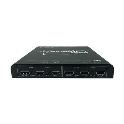 Dispositivo audio video professionale per illuminazione Bitvisus 8k 1x1 1x2 2x1 2x2 1x4 Processore video programmabile EDID per splicing multi-schermo BIT-MSE-8K-204HD