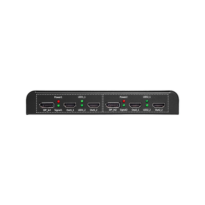 Dispositivo audio video professionale per illuminazione Bitvisus 8k 1x1 1x2 2x1 2x2 1x4 Processore video programmabile EDID per splicing multi-schermo BIT-MSE-8K-204HD