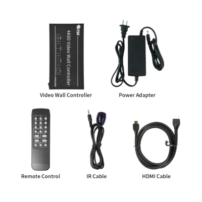 Controller Video Wall LCD LED Bitvisus RACK PIP Processore Switching Senza Interruzioni HDMI Switcher Matrix 3x3 3x4 3x5 3x6