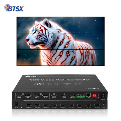 Controller Video Wall LCD LED Bitvisus RACK PIP Processore Switching Senza Interruzioni HDMI Switcher Matrix 3x3 3x4 3x5 3x6