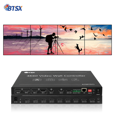 Controller Video Wall LCD LED Bitvisus RACK PIP Processore Switching Senza Interruzioni HDMI Switcher Matrix 3x3 3x4 3x5 3x6