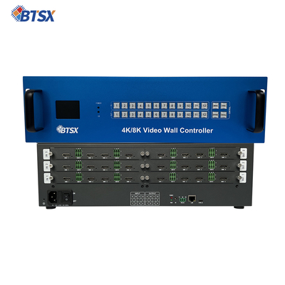 Profondità di colore 8bit RS232 Serial Port Control Mode 4K Video Wall Controller per visualizzazione professionale