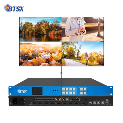 Controller video audio video KVM senza soluzione di continuità 4x4 2x2 1x4 4K60 HDMI PIP Editabile con 4 ingressi HDMI 2.0