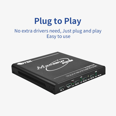 bitvisus1*3 2*3 video wall controller ad alta risoluzione HDMI extender