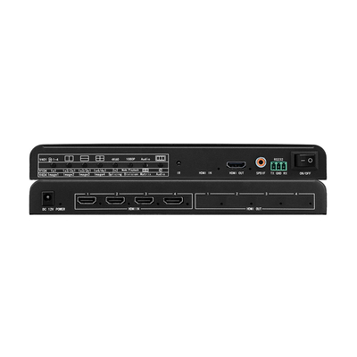 3840x2160@60Hz 4k HDMI Multi Viewer Switcher con clock Video Screen Splitter