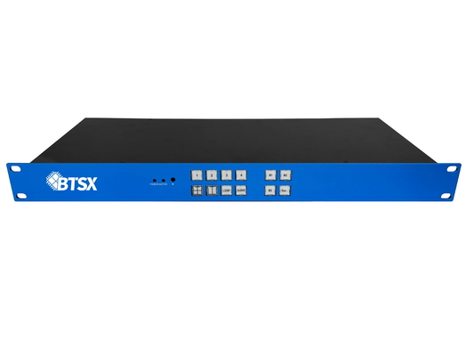Controller di visualizzazione video Ultra HD leggero Multiviewer KVM con porte USB / KVM