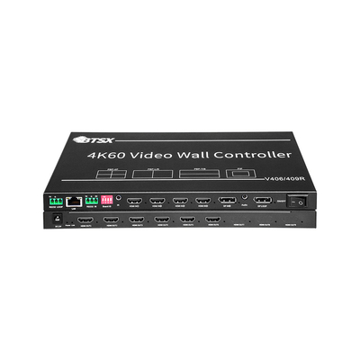 6 canali HDMI TV Screen Controller 2x2 1x3 1x4 1x6 2x3 3x2 4K Video Wall Switcher