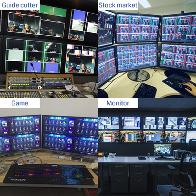Opzioni di controllo RS232 8 Controller per schermo multi-input HDMI per la commutazione video senza sforzo e un design user-friendly