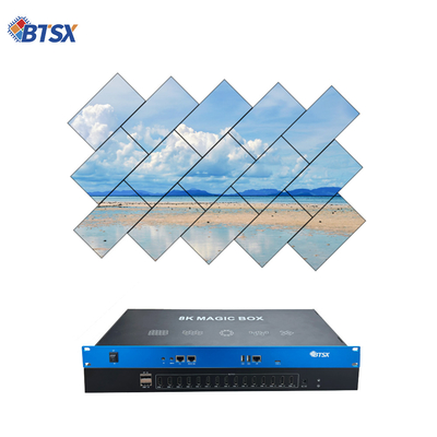 Bitvisus Creative Splicing 8K60 PIP Cropping Zoom Point to Point LCD LED Video Processore murale