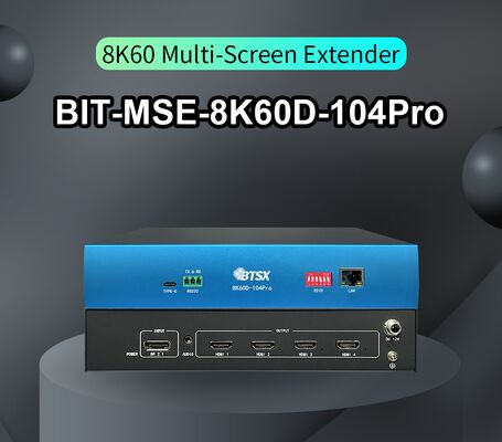 BIT-MSE-8K60D-104Pro 8K60 DP Input 4K60 HDMI Output Controller video per pareti di grado industriale Processore multi-schermo