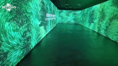 Bitvisus dieci proiettori soluzione camera immersiva